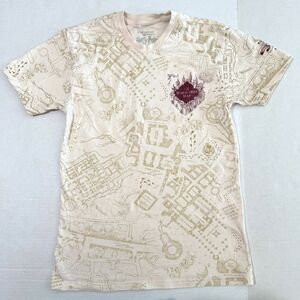 SUN REACTING!Wizarding World of Harry Potter Marauder's Map UV-Activated Top, XS